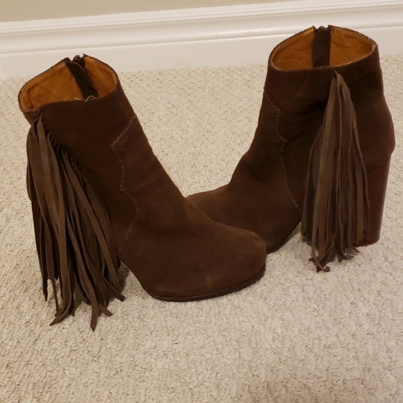 JEFFREY CAMPBELL suede boots - Picture 4 of 4